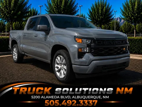 Gray 2024 Chevrolet Silverado 1500 Custom for sale in Albuquerque, NM