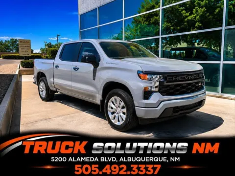 Gray 2024 Chevrolet Silverado 1500 Custom for sale in Albuquerque, NM