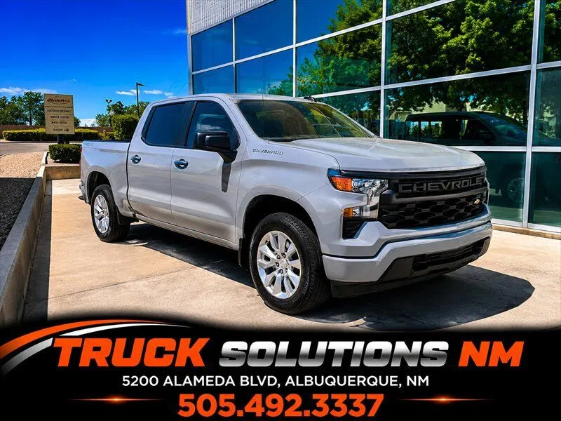 Gray 2024 Chevrolet Silverado 1500 Custom for sale in Albuquerque, NM