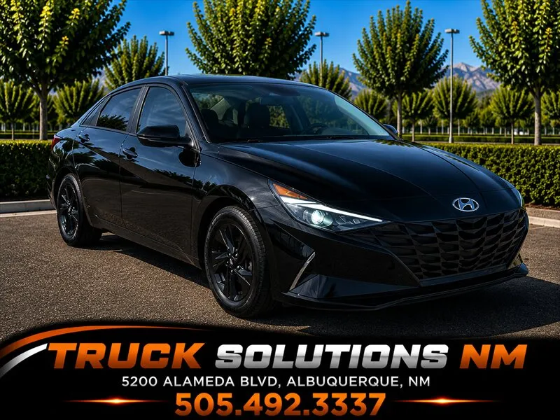 Black 2022 Hyundai ELANTRA SEL for sale in Albuquerque, NM