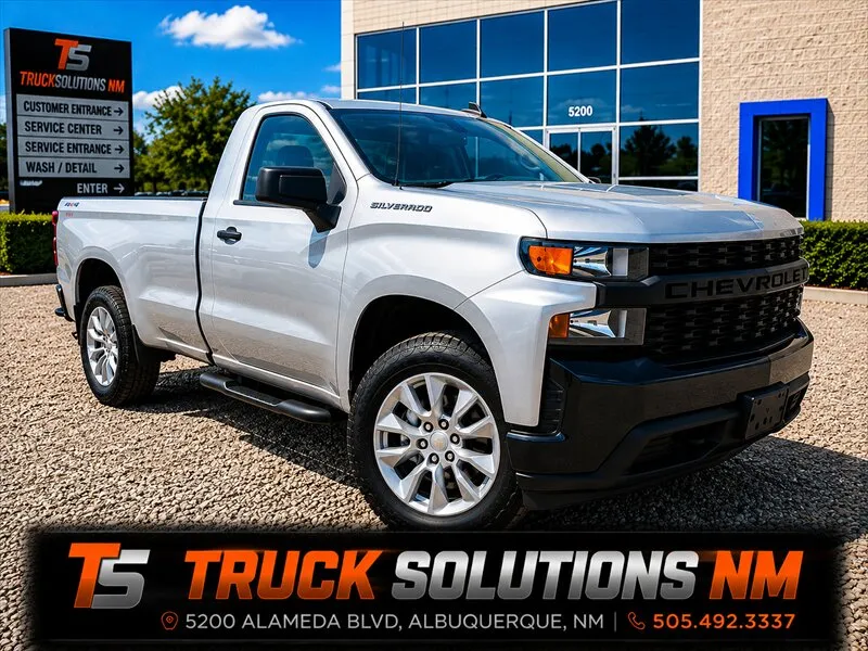 Silver 2021 Chevrolet Silverado 1500 Work Truck for sale in Albuquerque, NM