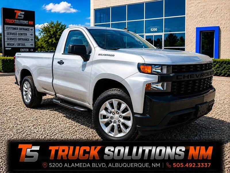 Silver 2021 Chevrolet Silverado 1500 WT for sale in Albuquerque, NM