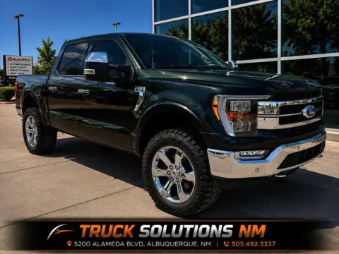 Green 2021 Ford F-150 Lariat for sale in Albuquerque, NM