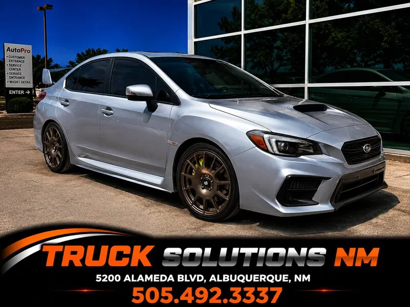 Silver 2019 Subaru WRX STI Limited for sale in Albuquerque, NM
