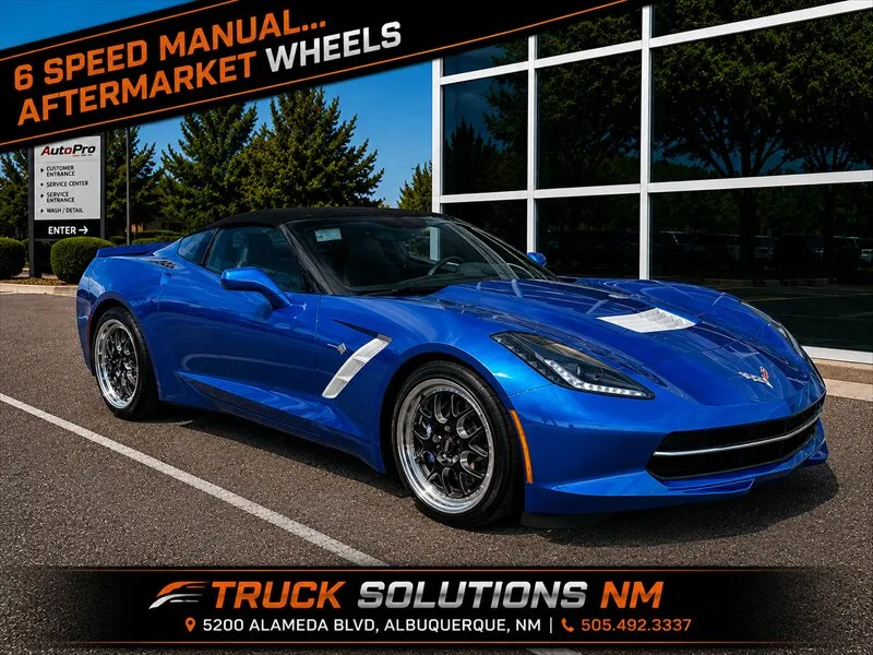 Blue 2016 Chevrolet Corvette Stingray for sale in Albuquerque, NM
