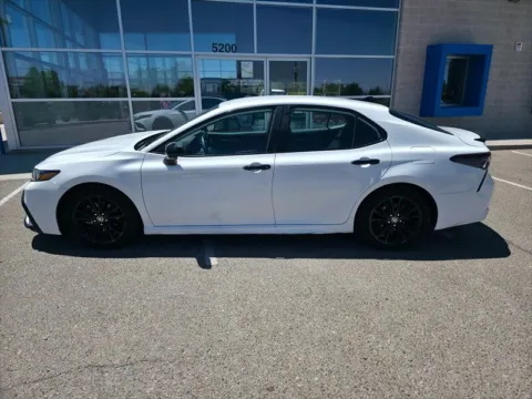 Another view of 2022 Toyota Camry Hybrid Nightshade for sale in Albuquerque, NM at Truck Solutions NM