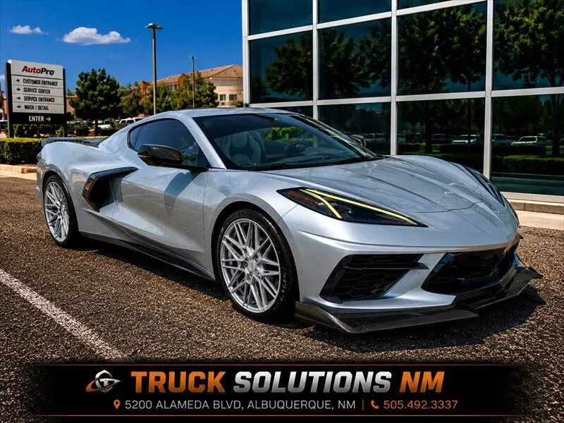 Silver 2021 Chevrolet Corvette Stingray for sale in Albuquerque, NM