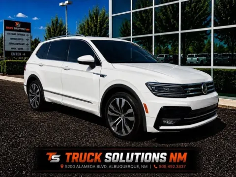 White 2021 Volkswagen Tiguan SEL Premium R-Line 4Motio for sale in Albuquerque, NM