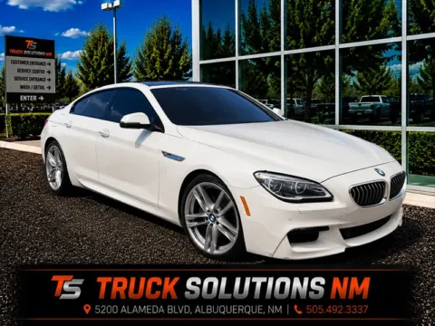 White 2017 BMW 6 Series 640i Gran Coupe for sale in Albuquerque, NM