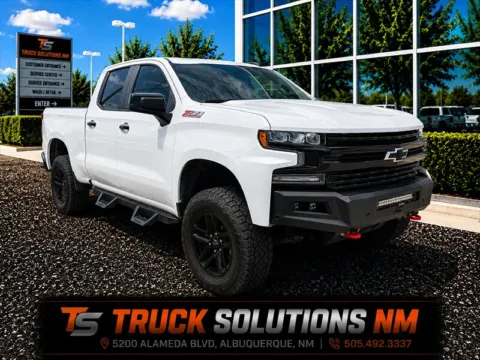 White 2020 Chevrolet Silverado 1500 LT Trail Boss for sale in Albuquerque, NM
