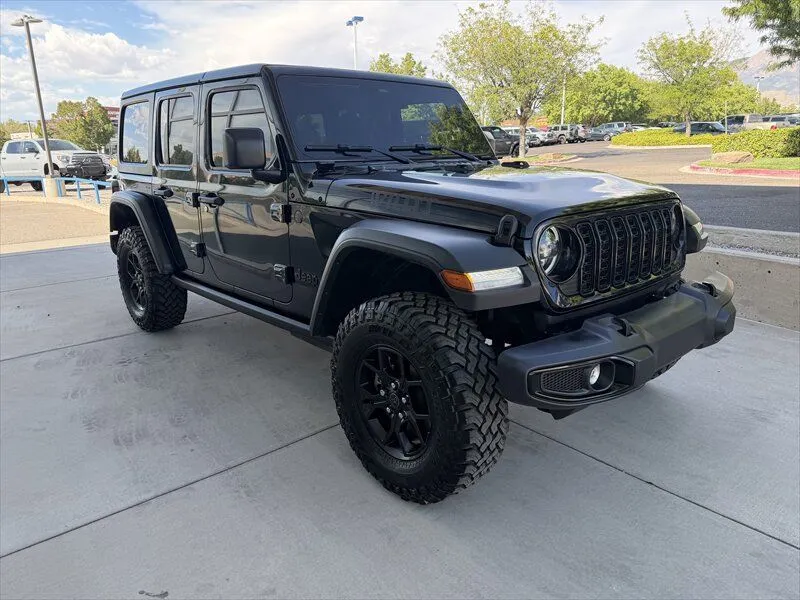 Black 2026 Jeep Wrangler Willys for sale in Albuquerque, NM