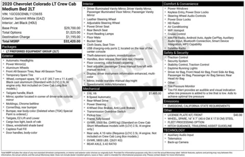 Photos of 2020 Chevrolet Colorado LT for sale in Omaha, NE at Gregg Young Chevrolet - Omaha