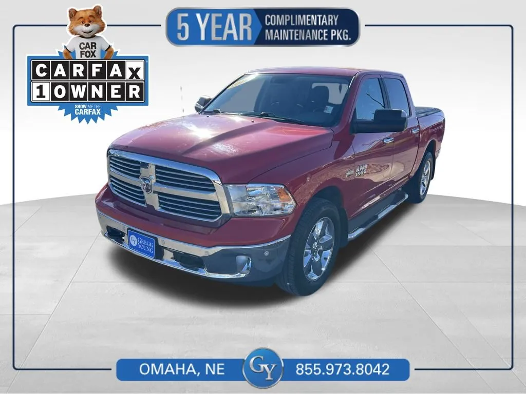 Red 2017 Ram 1500 Big Horn for sale in Omaha, NE