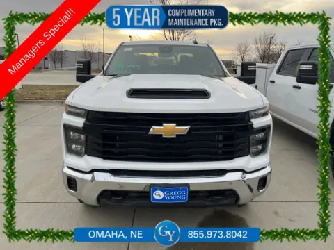 White 2024 Chevrolet Silverado 3500HD Work Truck for sale in Omaha, NE