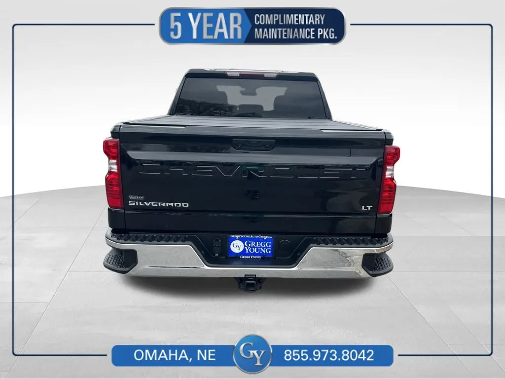 Black 2023 Chevrolet Silverado 1500 LT for sale in Omaha, NE