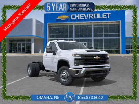 White 2025 Chevrolet Silverado 3500HD Work Truck for sale in Omaha, NE