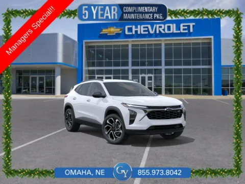 White 2025 Chevrolet Trax 2RS for sale in Omaha, NE