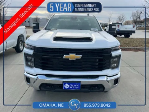 White 2025 Chevrolet Silverado 2500HD Work Truck for sale in Omaha, NE