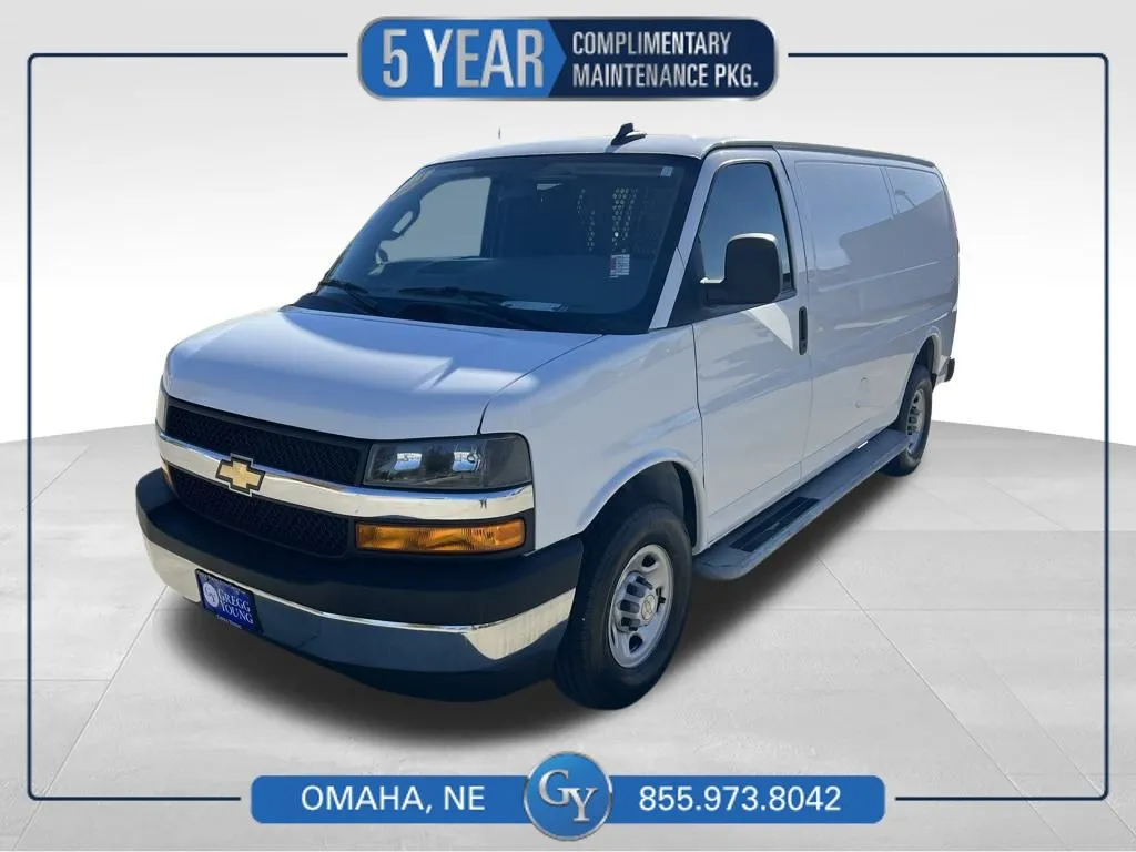 White 2024 Chevrolet Express 2500 Work Van for sale in Omaha, NE