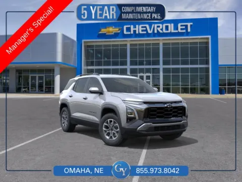 Gray 2026 Chevrolet Equinox ACTIV for sale in Omaha, NE
