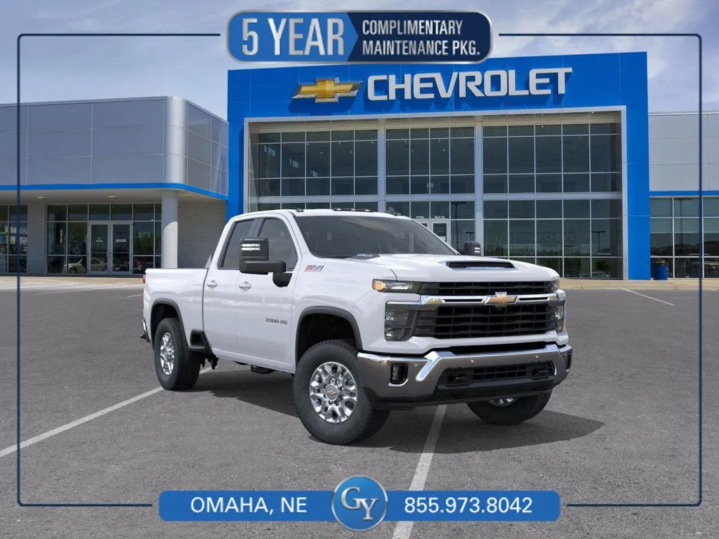 White 2026 Chevrolet Silverado 2500HD LT for sale in Omaha, NE