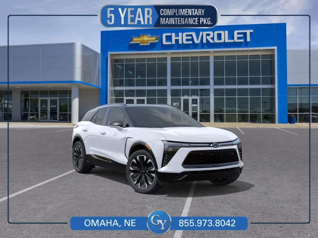 White 2026 Chevrolet Blazer EV RS for sale in Omaha, NE