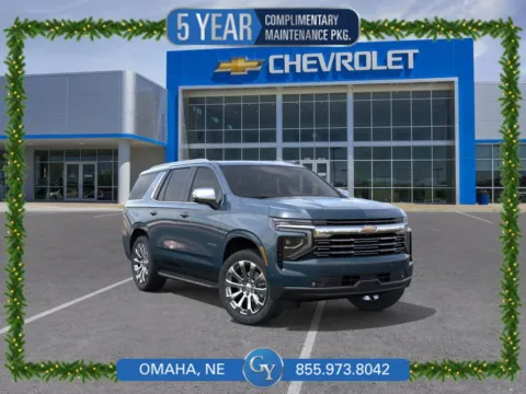 Blue 2026 Chevrolet Tahoe Premier for sale in Omaha, NE