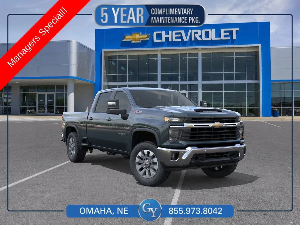 Gray 2026 Chevrolet Silverado 2500HD LT for sale in Omaha, NE