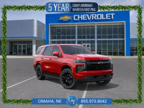 Red 2026 Chevrolet Tahoe RST for sale in Omaha, NE