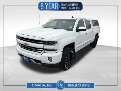 White 2018 Chevrolet Silverado 1500 LTZ for sale in Omaha, NE