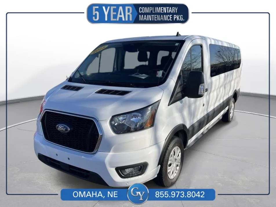 White 2023 Ford Transit-350 XLT for sale in Omaha, NE