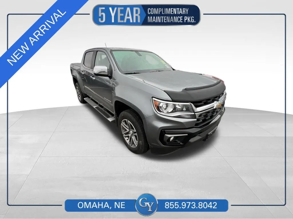 Gray 2022 Chevrolet Colorado LT for sale in Omaha, NE