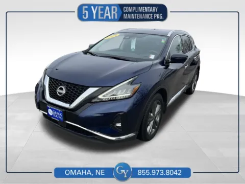 Blue 2024 Nissan Murano Platinum for sale in Omaha, NE