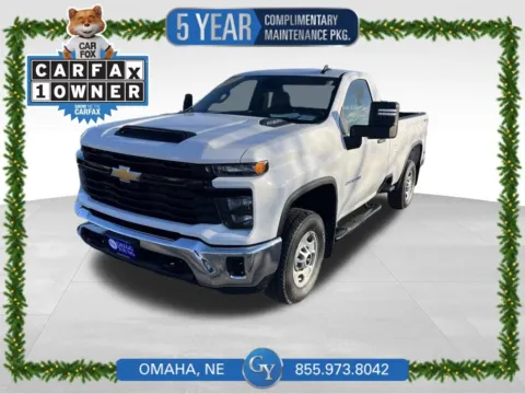 White 2025 Chevrolet Silverado 2500HD Work Truck for sale in Omaha, NE