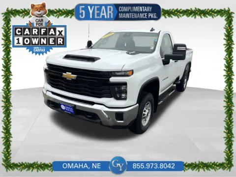 White 2025 Chevrolet Silverado 2500HD Work Truck for sale in Omaha, NE