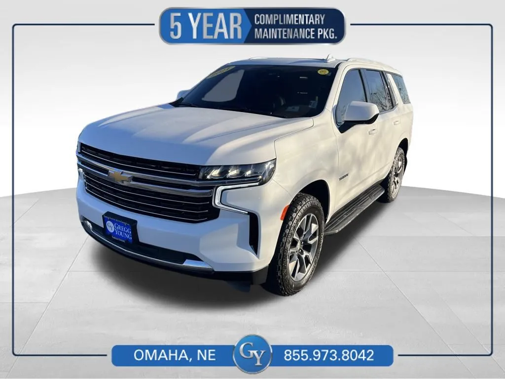 White 2021 Chevrolet Tahoe LT for sale in Omaha, NE