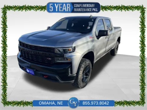 Gray 2021 Chevrolet Silverado 1500 Custom Trail Boss for sale in Omaha, NE