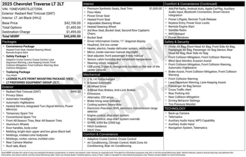 Photos of 2025 Chevrolet Traverse LT for sale in Omaha, NE at Gregg Young Chevrolet - Omaha