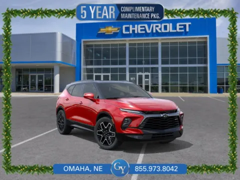 Red 2026 Chevrolet Blazer RS for sale in Omaha, NE