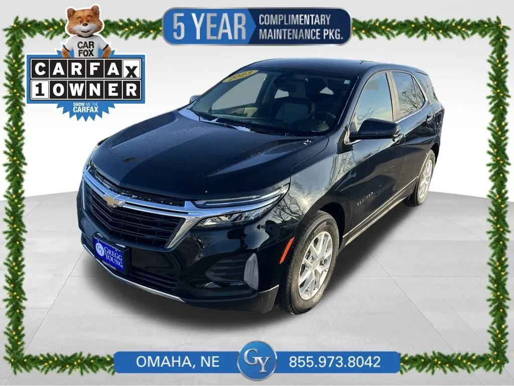 Black 2023 Chevrolet Equinox LT for sale in Omaha, NE