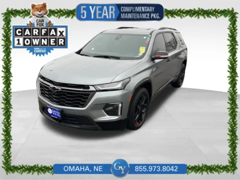 Gray 2023 Chevrolet Traverse Premier for sale in Omaha, NE