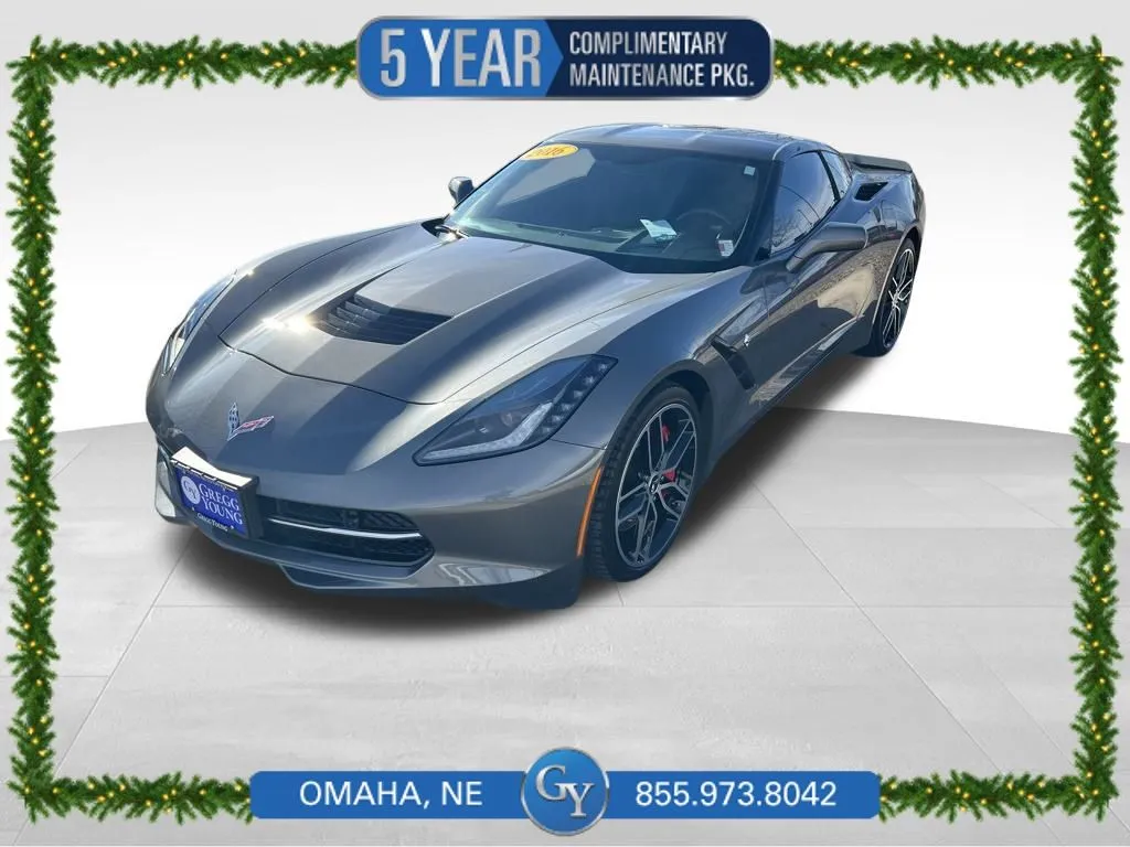 Gray 2016 Chevrolet Corvette Stingray Z51 for sale in Omaha, NE
