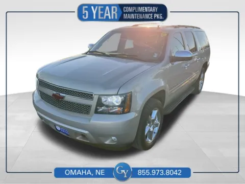 Silver 2013 Chevrolet Suburban 1500 LTZ for sale in Omaha, NE