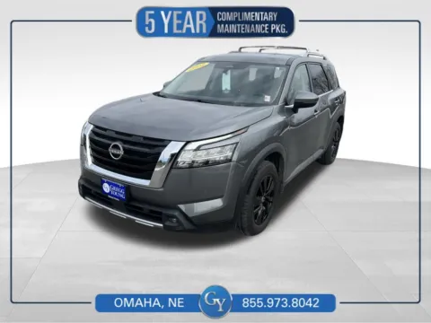 Gray 2022 Nissan Pathfinder SL for sale in Omaha, NE
