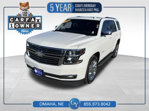 White 2016 Chevrolet Tahoe LTZ for sale in Omaha, NE