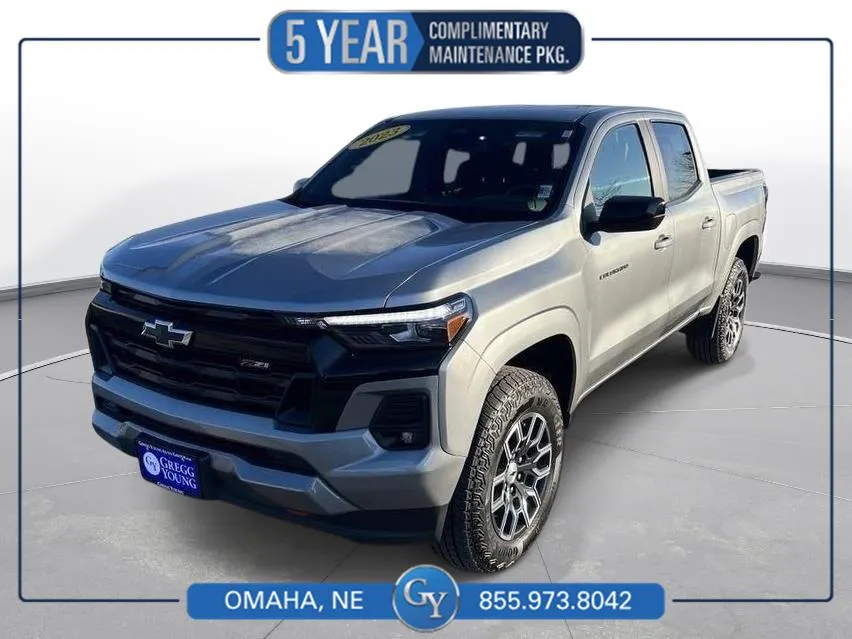 Gray 2023 Chevrolet Colorado 4WD Z71 for sale in Omaha, NE