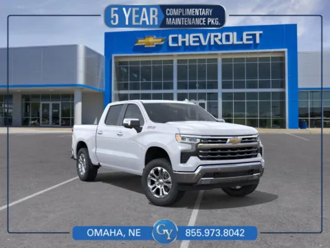 White 2026 Chevrolet Silverado 1500 LTZ for sale in Omaha, NE
