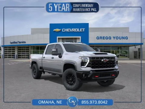 Gray 2026 Chevrolet Silverado 2500HD ZR2 for sale in Omaha, NE