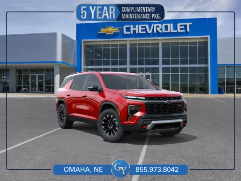 Red 2026 Chevrolet Traverse Z71 for sale in Omaha, NE