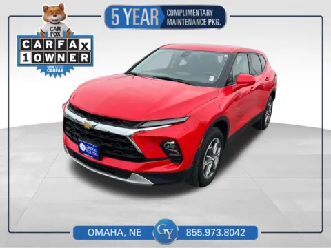 Red 2023 Chevrolet Blazer LT for sale in Omaha, NE